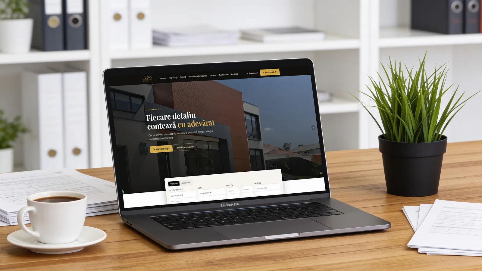 DnB Imobiliare — platformă imobiliară cu dashboard CRM pentru gestionarea anunțurilor